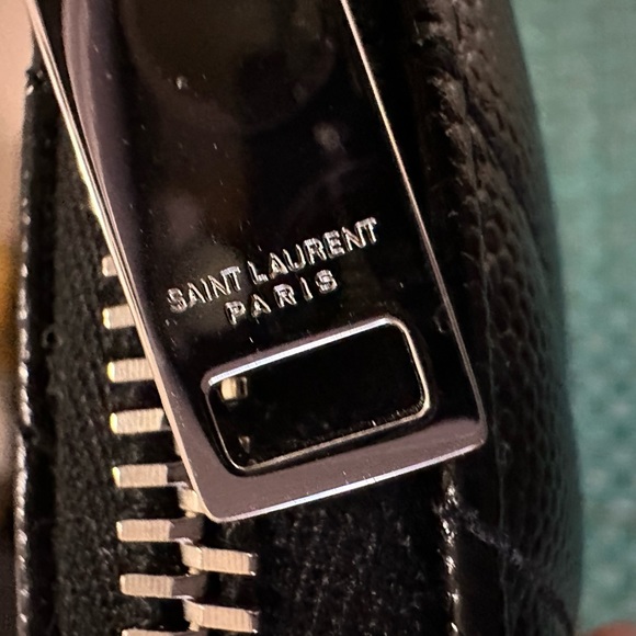 YSL Saint Laurent Cassandre Matelasse Zip Around Long Wallet - Picture 9 of 14